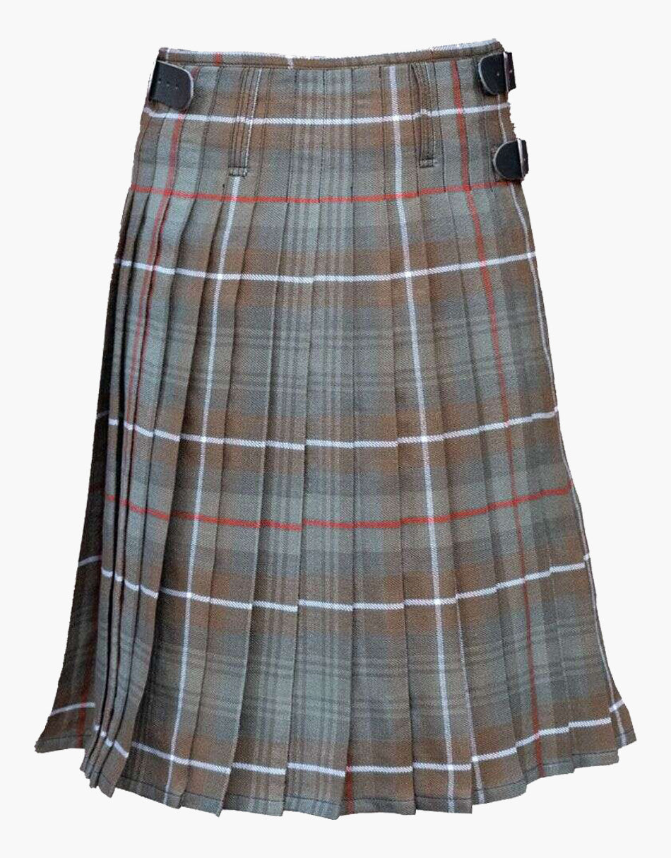 Clan MacKenzie Weathered 8 Yard Tartan Kilt for Men