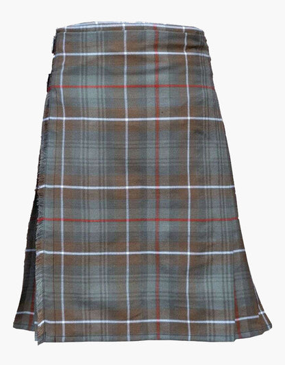 Clan MacKenzie Weathered 8 Yard Tartan Kilt for Men