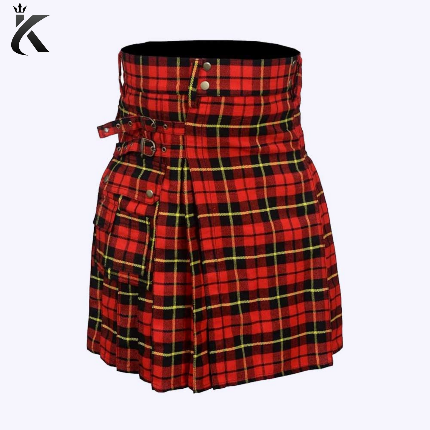 Premium Scottish Modern Tartan Irish Kilt - Made to Order