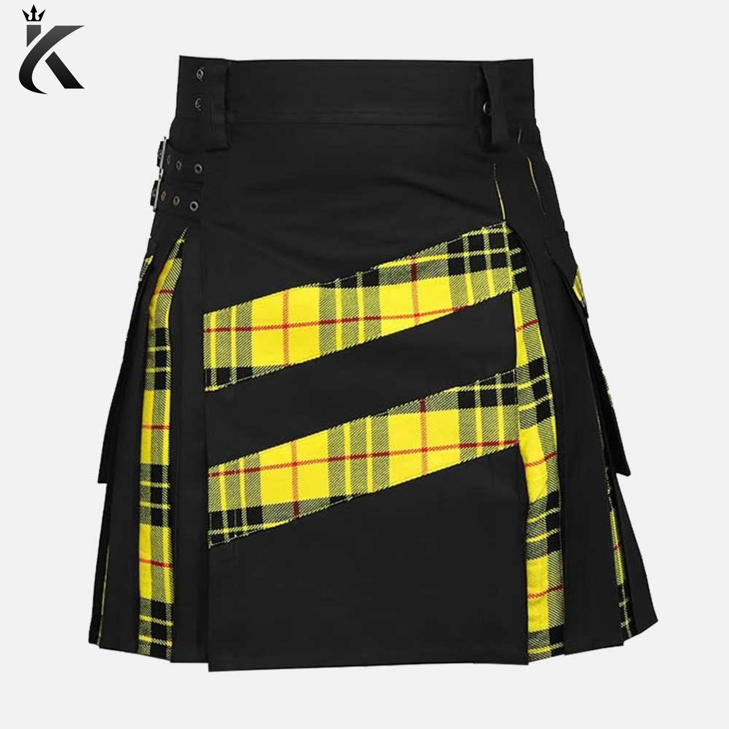 Premium Scottish Modern Hybrid Cotton & Tartan Wedding Kilt - Made to Order