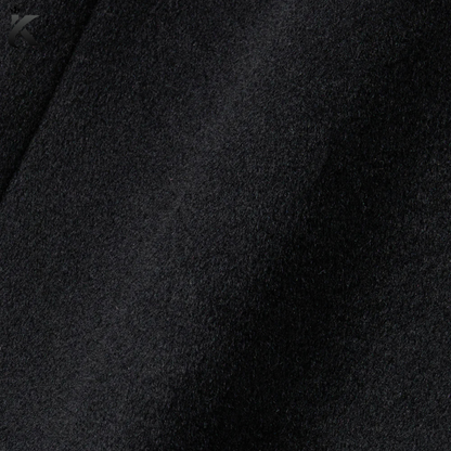High Quality Fabric Women's Notch Lapel Double Breasted Long Wool Cashmere Blend  Overcoat - Women's Trench Coat