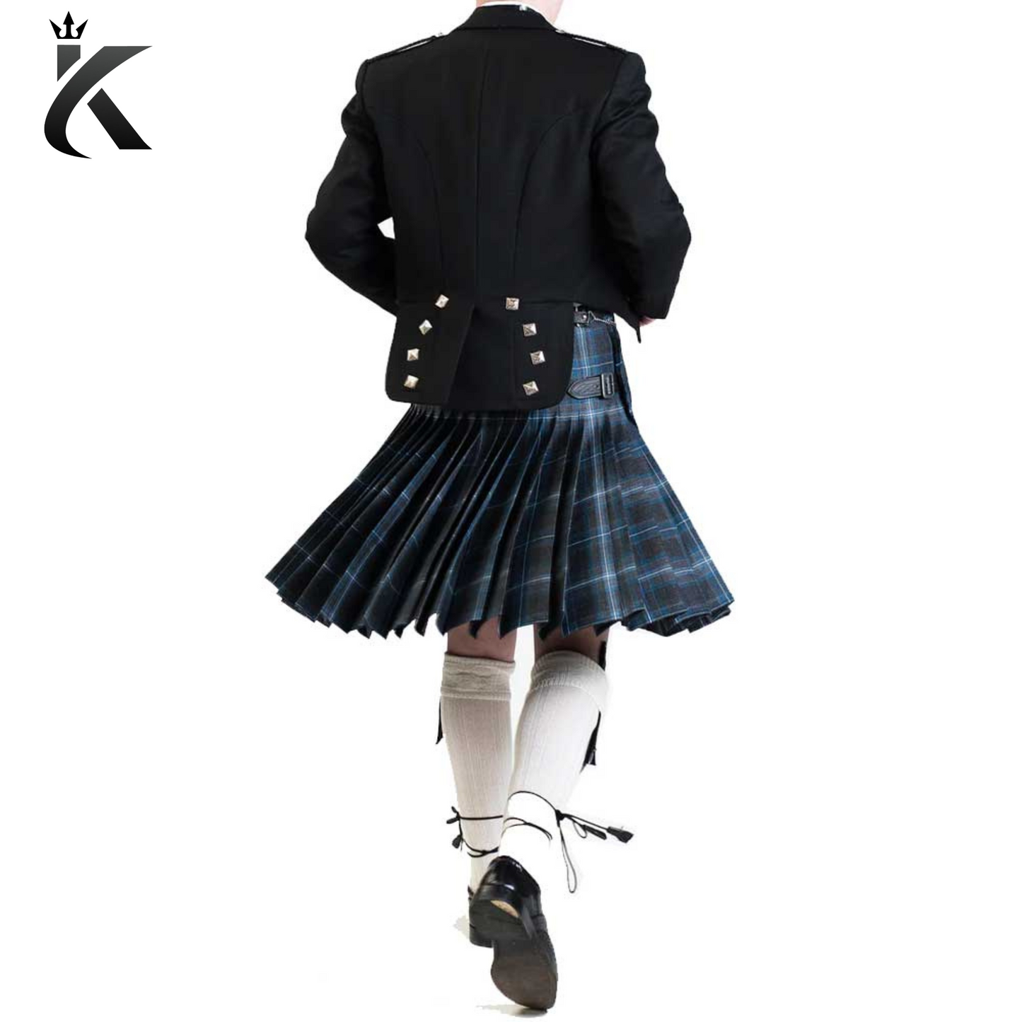 Premium Quality Prince Charlie Kilt Outfit - Premium Tweed