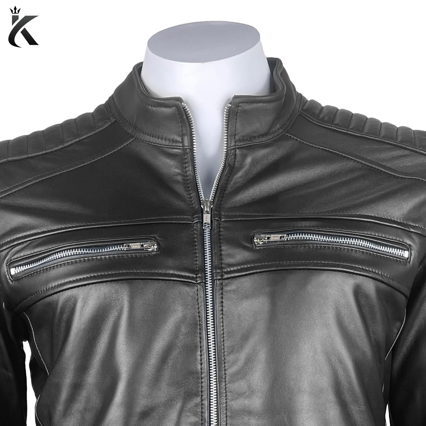 Handmade Premium Quality Men's Leather Jacket - Wear your attitude