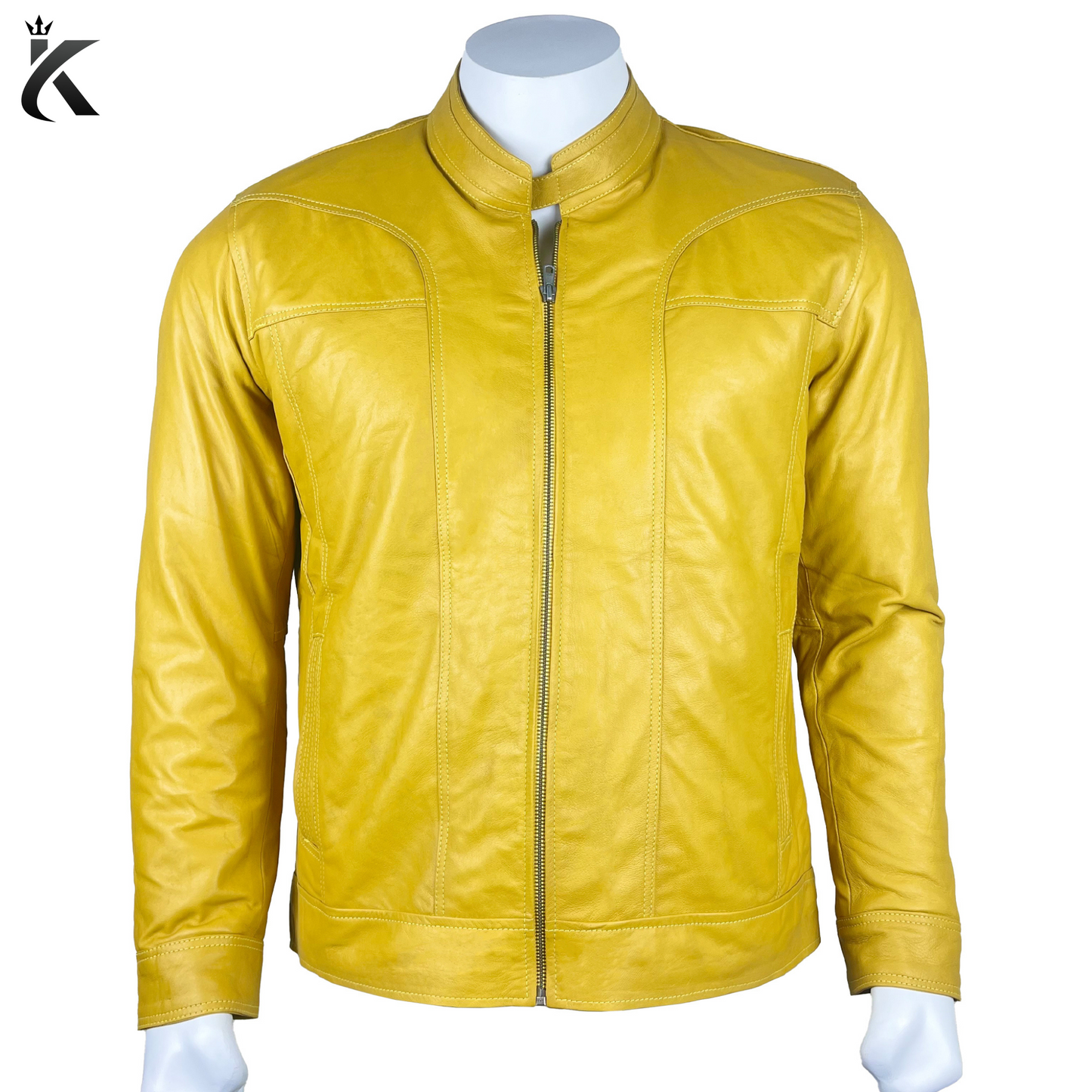 High Quality Handmade Leather Jacket -  Jacket up your style game