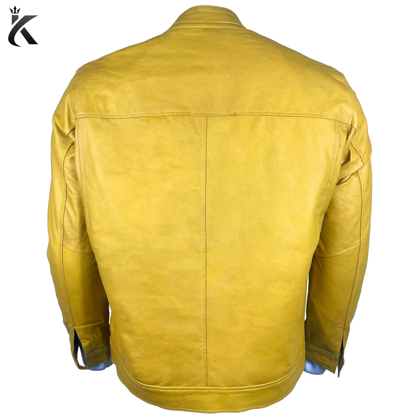 High Quality Handmade Leather Jacket -  Jacket up your style game