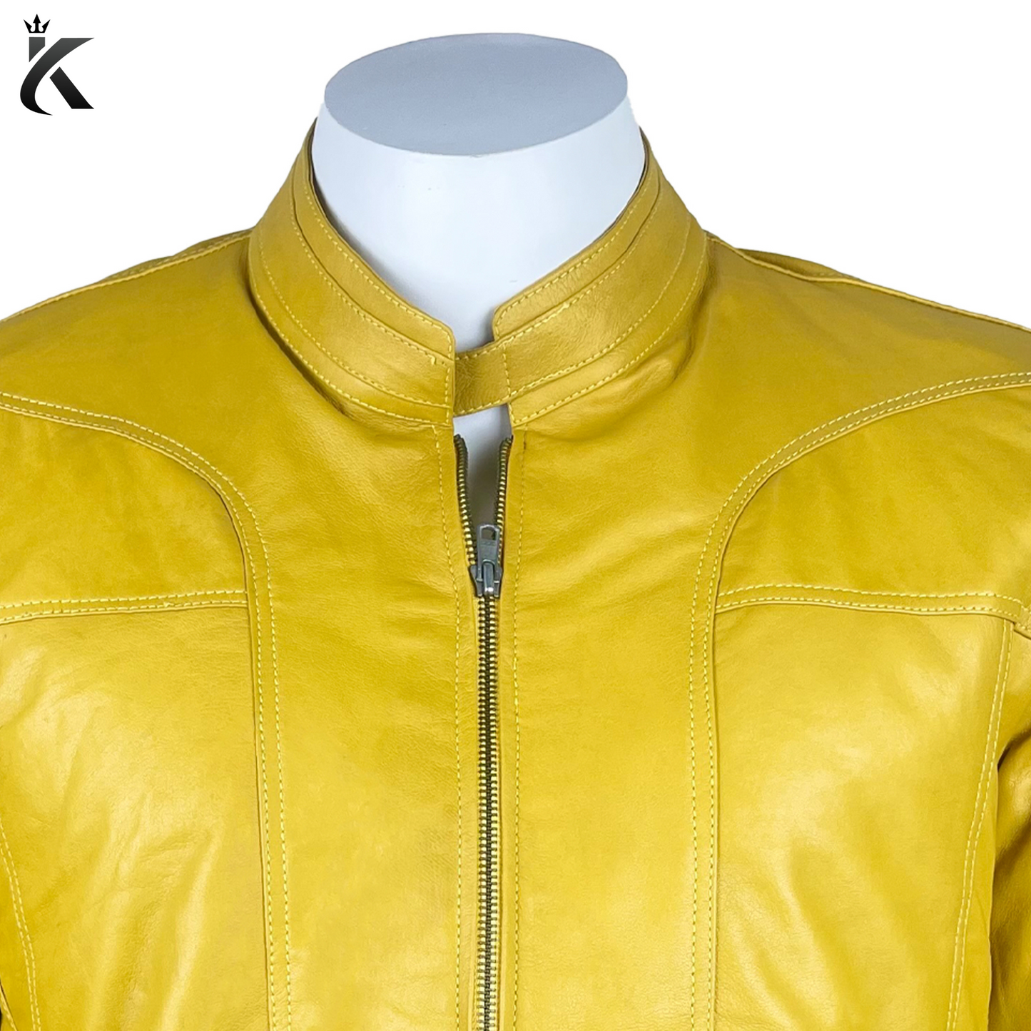 High Quality Handmade Leather Jacket -  Jacket up your style game