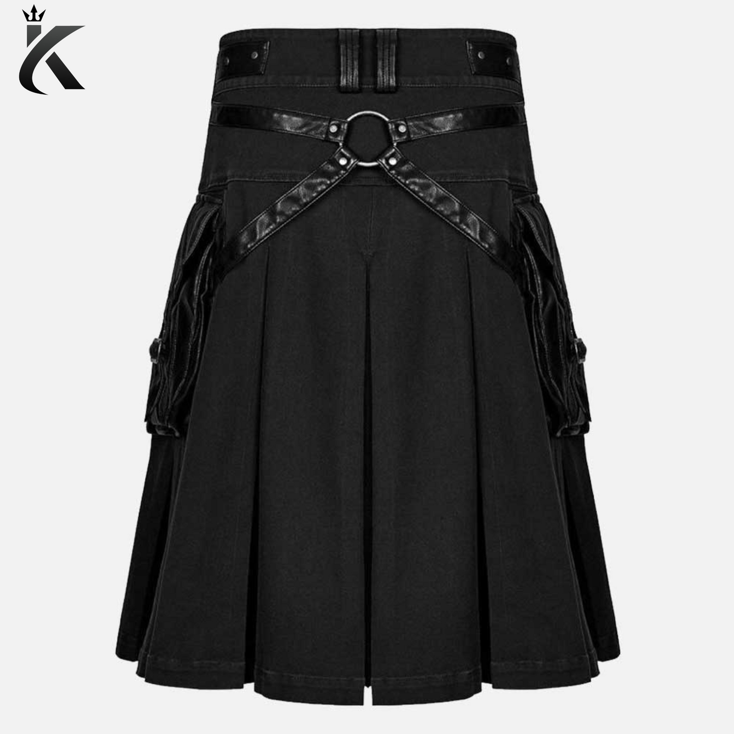 Premium Scottish Gothic Fashion Stylish Wedding Kilt - Made to order