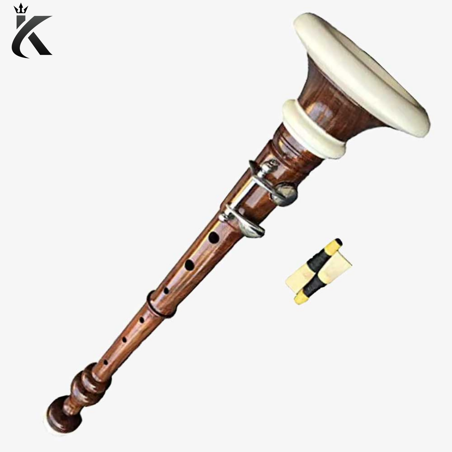 Rosewood Bombard Chanter Natural Grain Polish For Sale - Natural Beauty, Unmatched Sound