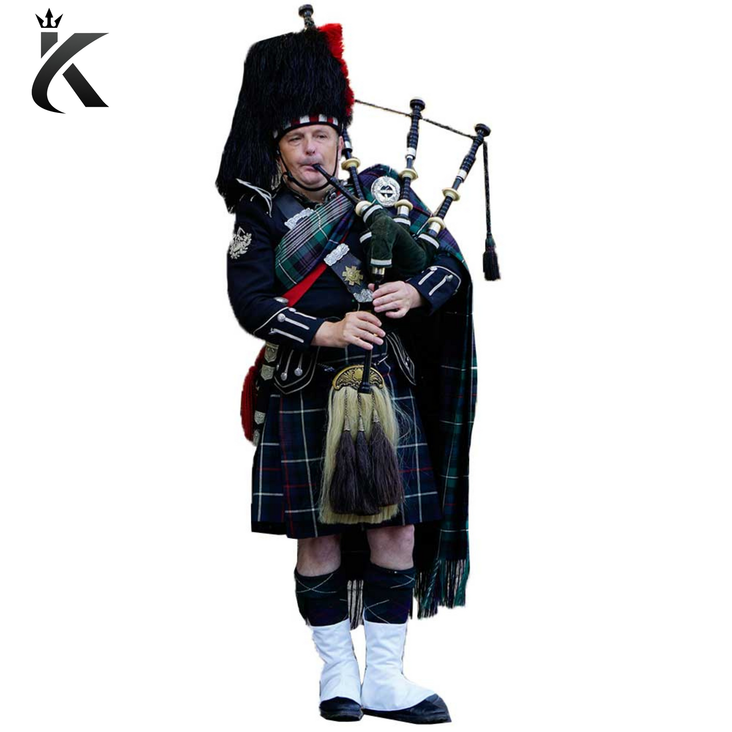 Premium Quality Bagpiper Kilt Outfit - Scottish Attire