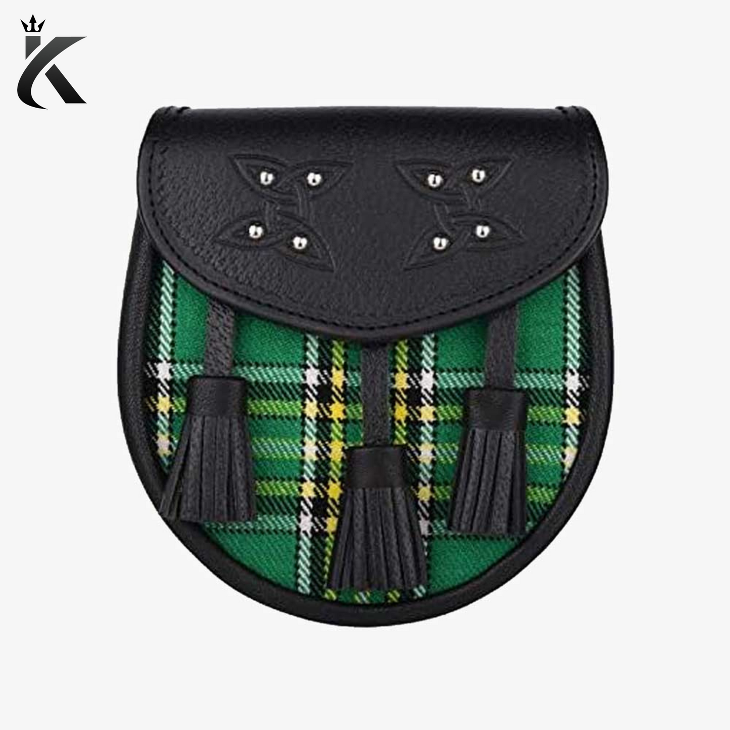 Handmade Premium Design Scottish Tartan Kilt Sporran - Celebrate Your Scottish Roots