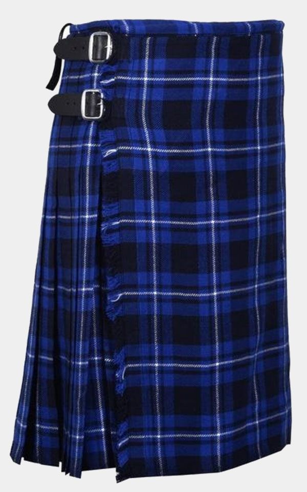 American Patriot Tartan Kilt for Men – 8 Yard 16oz