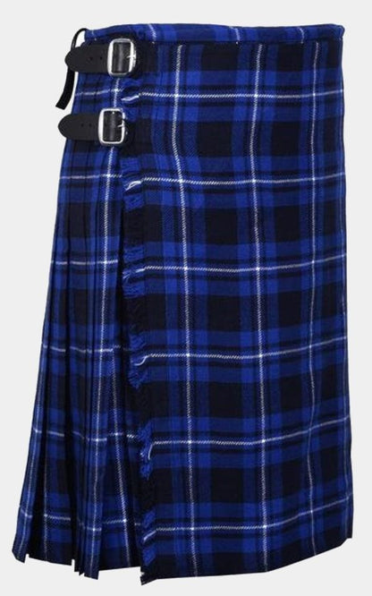 American Patriot Tartan Kilt for Men – 8 Yard 16oz