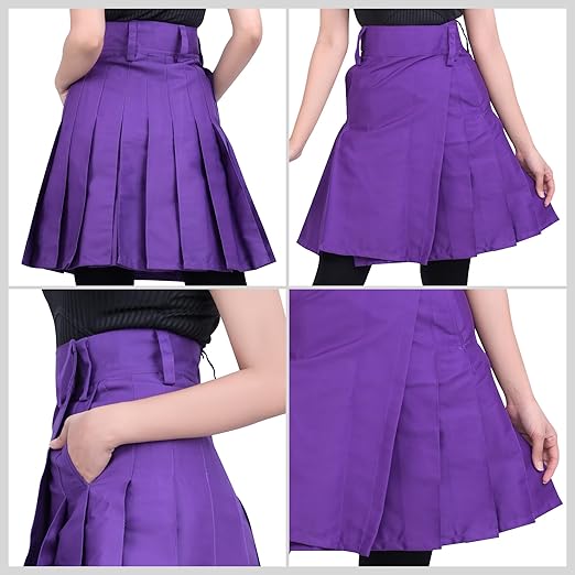 Premium Heritage - Scottish Traditional Purple color Kilt