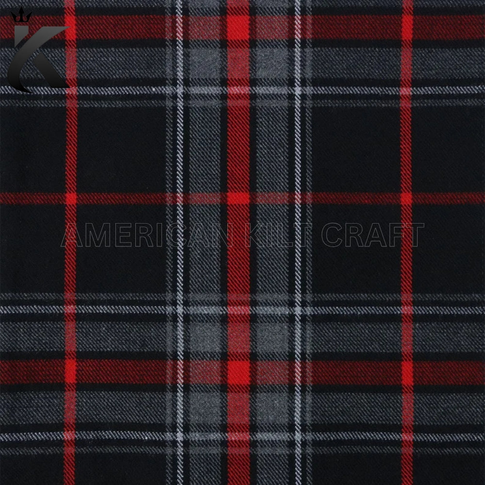 Spirit of Highlander Tartan featuring a traditional Scottish-inspired plaid pattern, suitable for Highland kilts, Scottish heritage clothing, Celtic fashion, and custom tartan kilt outfits.