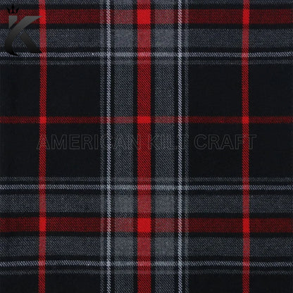 Spirit of Highlander Tartan featuring a traditional Scottish-inspired plaid pattern, suitable for Highland kilts, Scottish heritage clothing, Celtic fashion, and custom tartan kilt outfits.