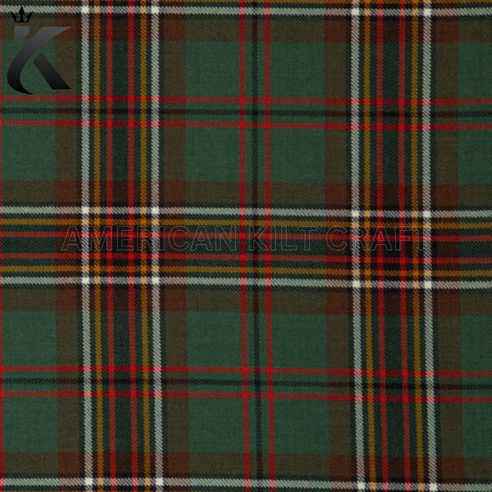 Handmade Tara Murphy tartan kilt with traditional Scottish plaid pattern and classic pleated Highland design.
