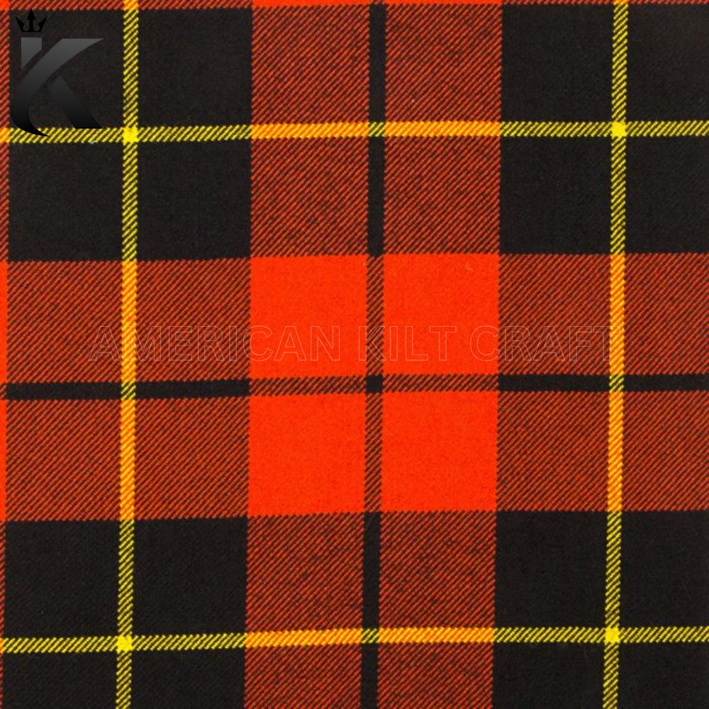 Traditional Wallace Clan Tartan featuring a classic Scottish plaid pattern, ideal for Scottish kilts, Highland dress, Celtic heritage clothing, and custom tartan kilt outfits.